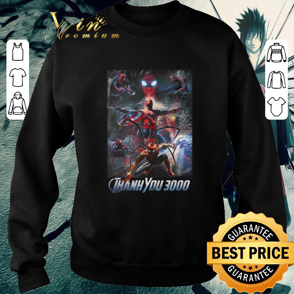 Hot Spider Man Thank You 3000 Marvel shirt