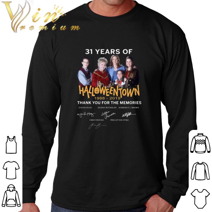Nice 31 years of Halloweentown 1988-2019 thank you for the memories shirt