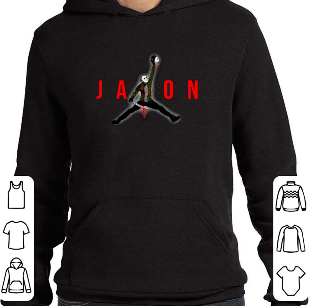 Nice Air Jordan Jason Voorhees shirt