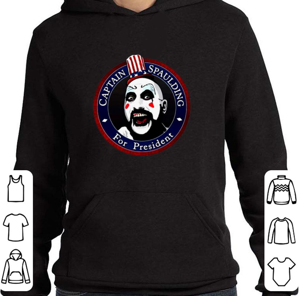 Nice Captain Spaulding For President shirt