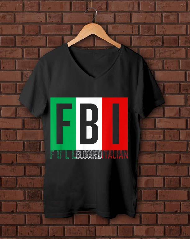 Nice Full Blooded Italian Halloween Christmas Funny Cool shirt
