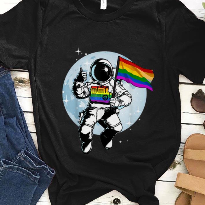  Nice Gay Pride Flag LGBT Astronaut shirt