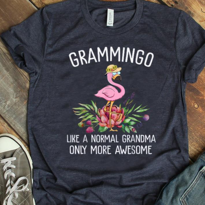 Nice Grammingo Like A Normal Grandma Only More Awesome shirt