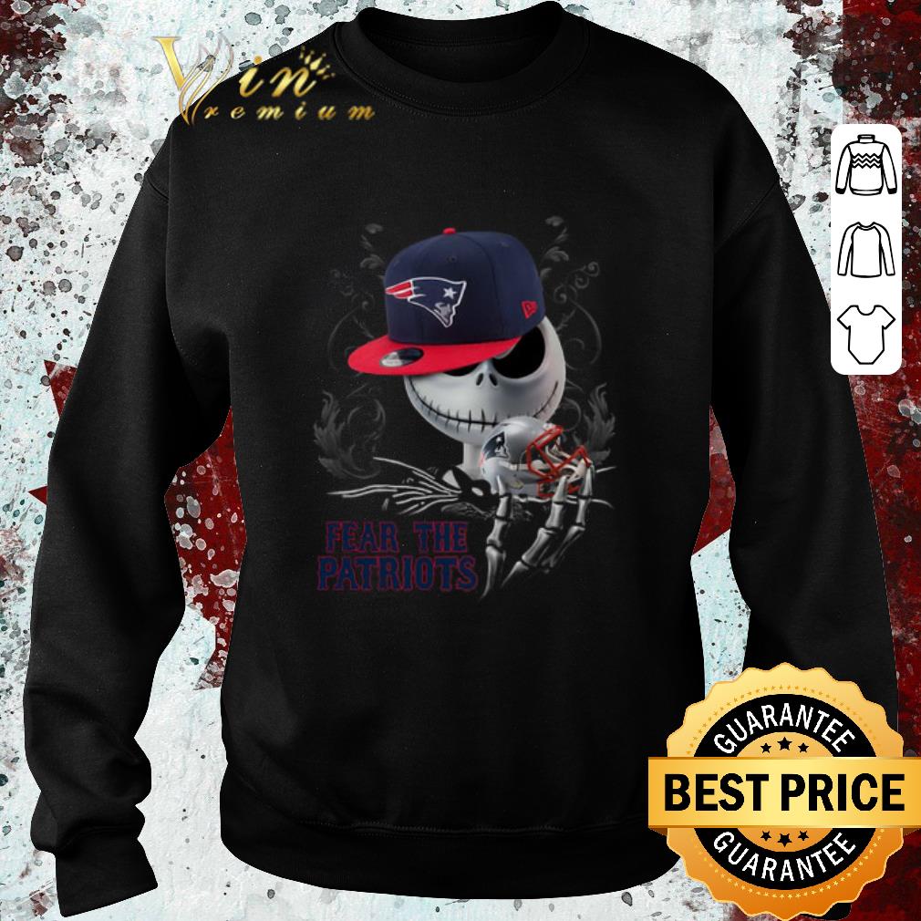 Nice Jack Skellington fear the Patriots shirt 5 Nice Jack Skellington fear the Patriots shirt
