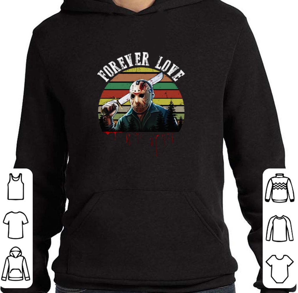 Nice Jason Voorhees forever love IT sunset shirt 5 Nice Jason Voorhees forever love IT sunset shirt