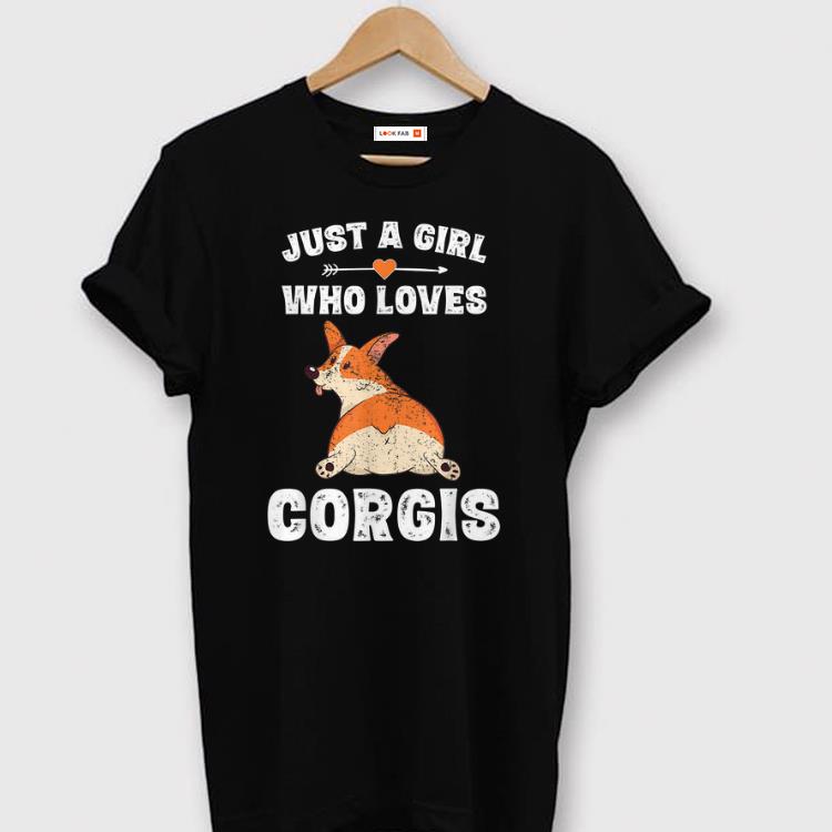 Nice Just A Girl Who Loves Corgis shirts