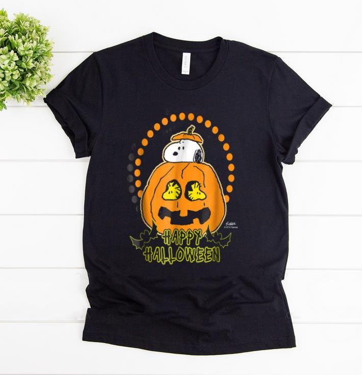 Nice Peanuts Happy Halloween Pumpkin shirt