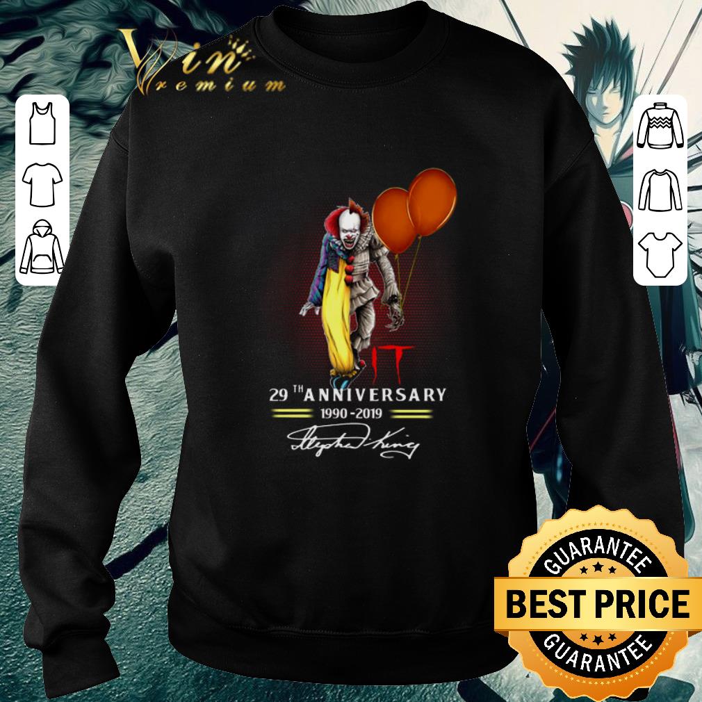 Nice Pennywise IT 29th Anniversary 1990-2019 Signatures shirt