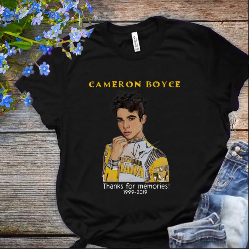  Nice Thank For Memories 1999-2019 Cameron Boyce shirt