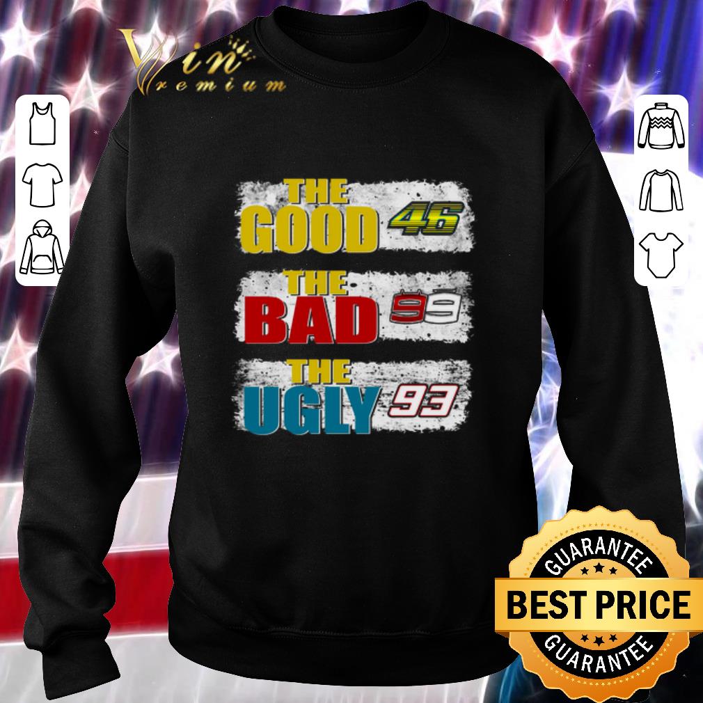 Nice Valentino Rossi The Good 46 The Bad The Ugly 93 shirt