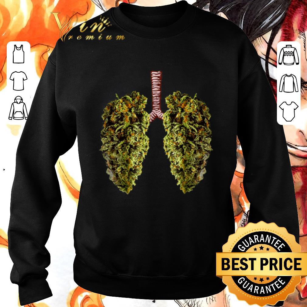 Official Cannabis Lungs Marijuana Buds shirt