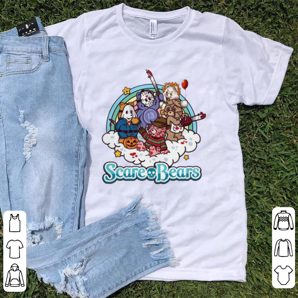 Official Horror Movie Characters Scare Bears Halloween shirt