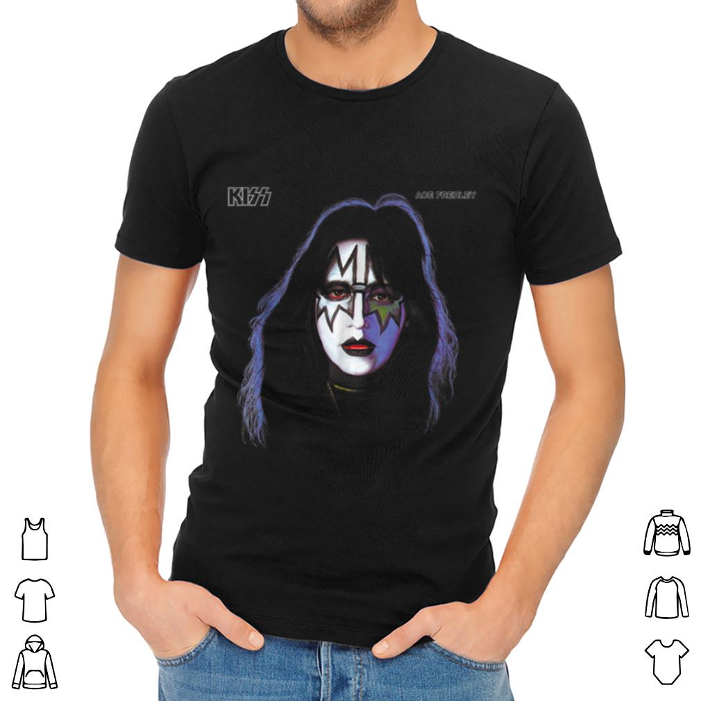 Tee-shirt KISS 1978 Kiss - Ace Frehley 1978 T-Shirt Vêtement Fan KISS Coupe Classique