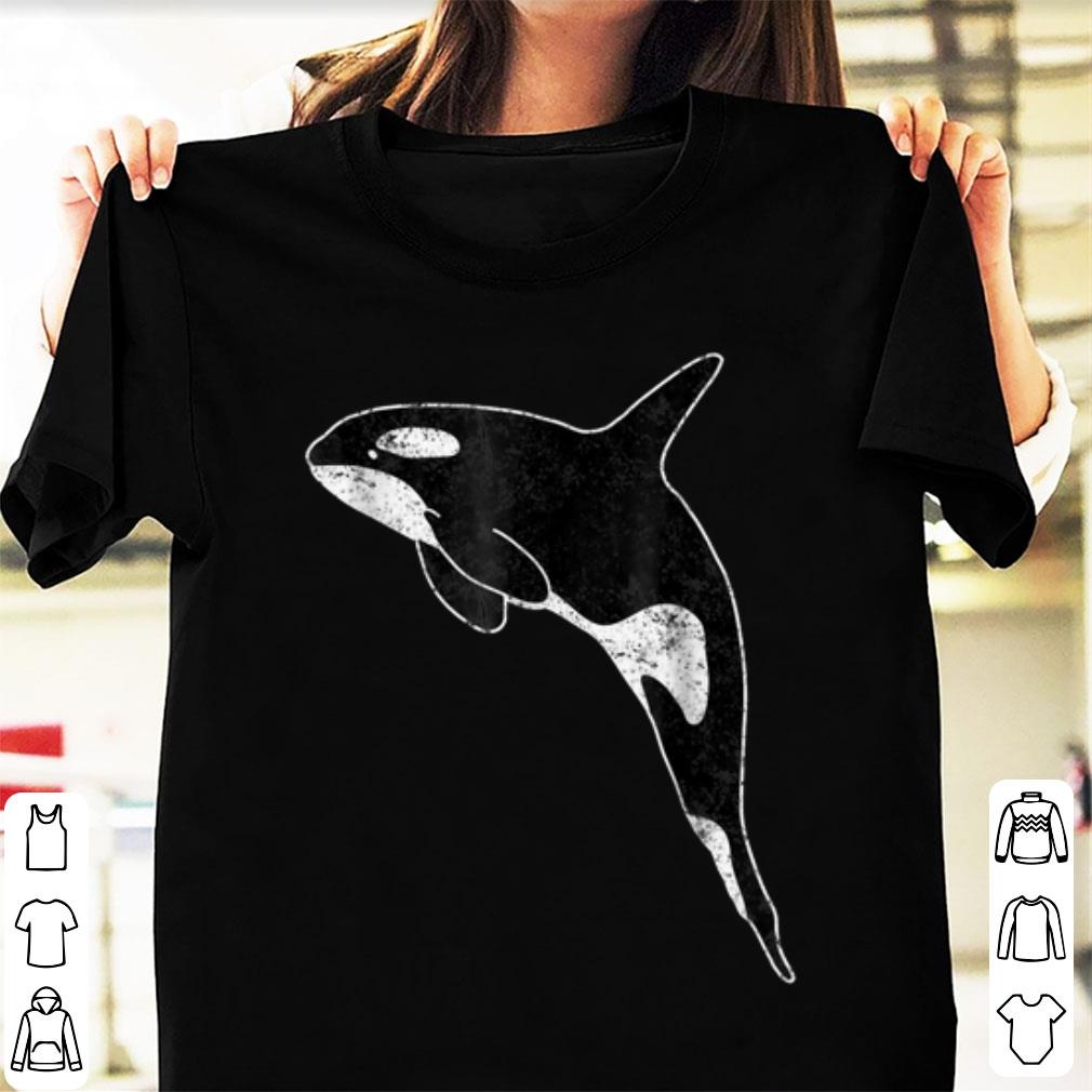 Official Killer Whale Orca Aquatic Sea Ocean Distressed shirt