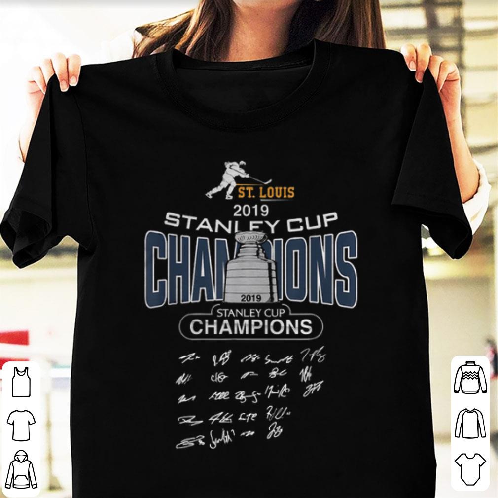 Official St Louis Champions 2019 Signature shirt