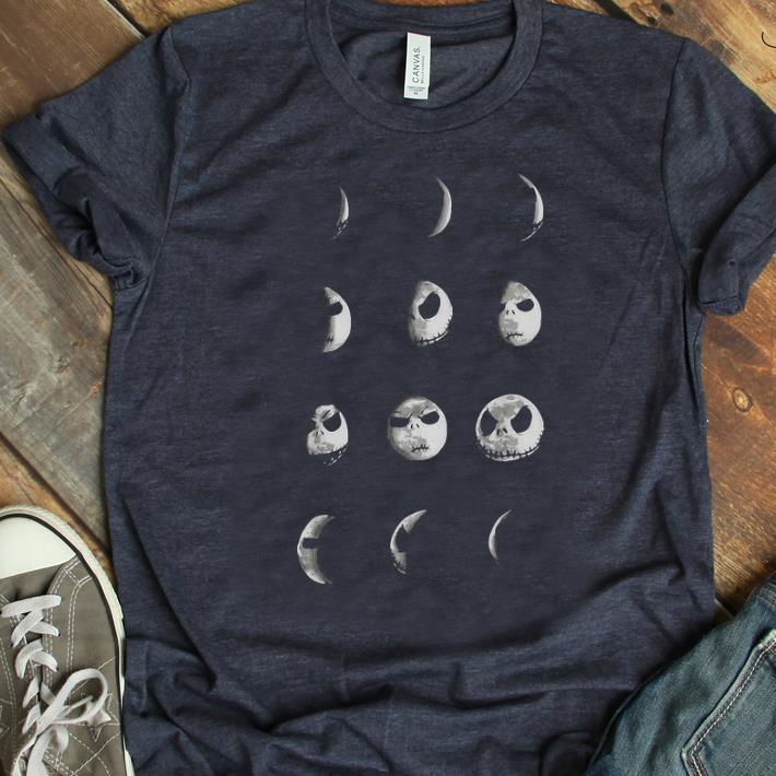 Official The Nightmare Before Christmas Jack Skellington Moon shirt
