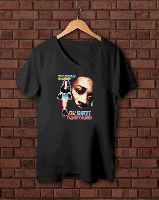 Official Vintage Style Mariah Carey And Ol' Dirty Bastard Rap shirts
