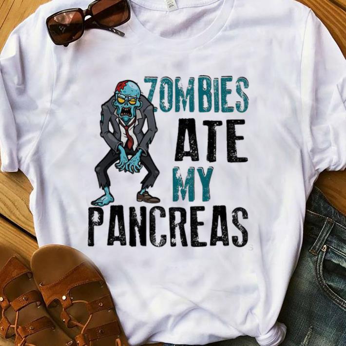 Official Zombies Ate My Pancreas Halloween Costume shirt