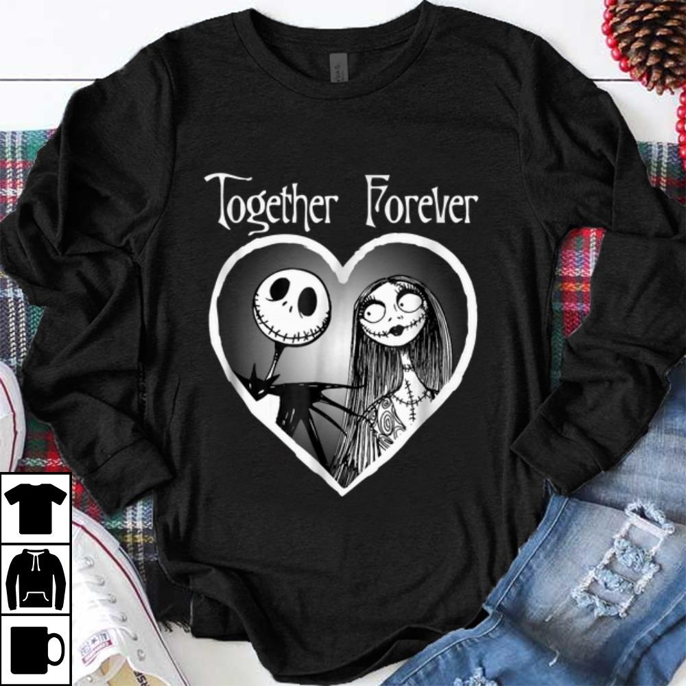Official jack skellington and sally Together Forever shirt