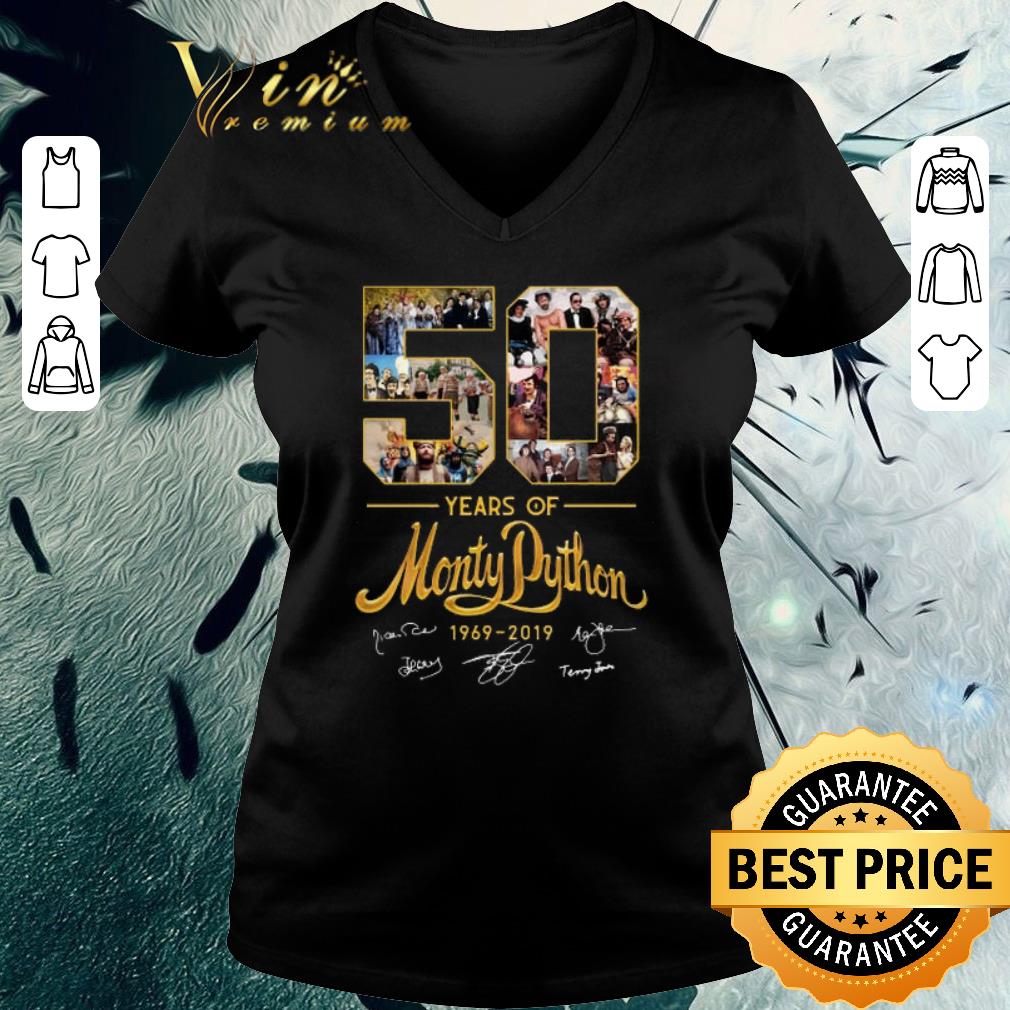 Original 50 years of Monty Python 1969-2019 signature shirt 2 Original 50 years of Monty Python 1969-2019 signature shirt 3