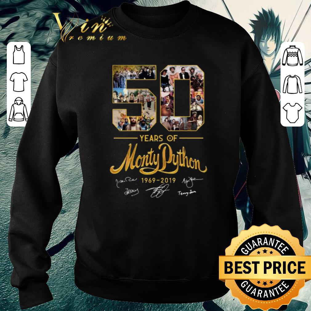 Original 50 years of Monty Python 1969-2019 signature shirt 5 Original 50 years of Monty Python 1969-2019 signature shirt
