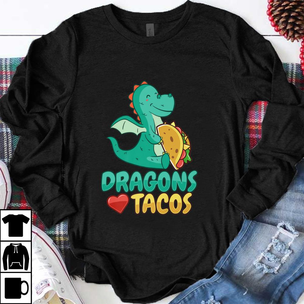 Original Dragons Love Tacos' Awesome Dragons Gift shirt