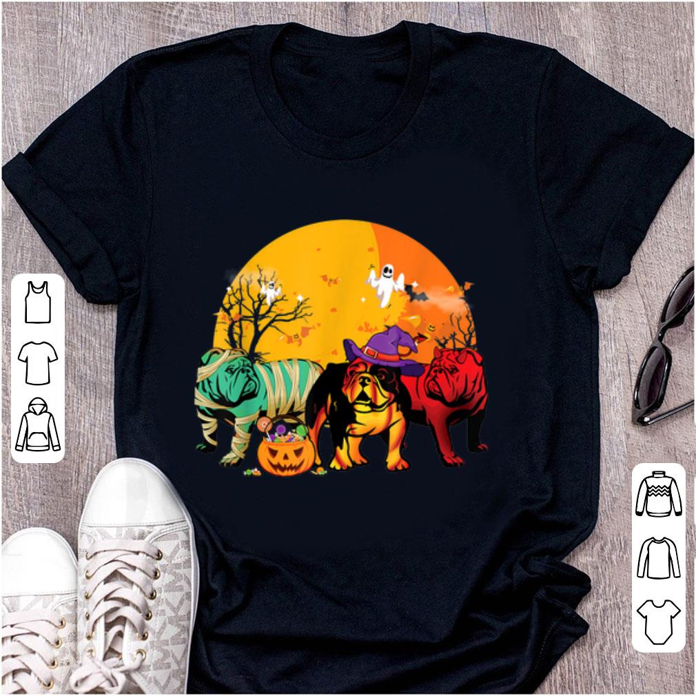 Original English Bulldog Halloween Costume Dog Lovers shirt