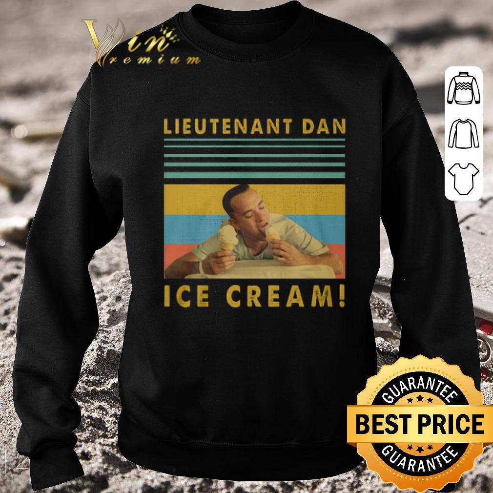 Original Forrest Gump Lieutenant Dan Ice Cream Vintage shirt