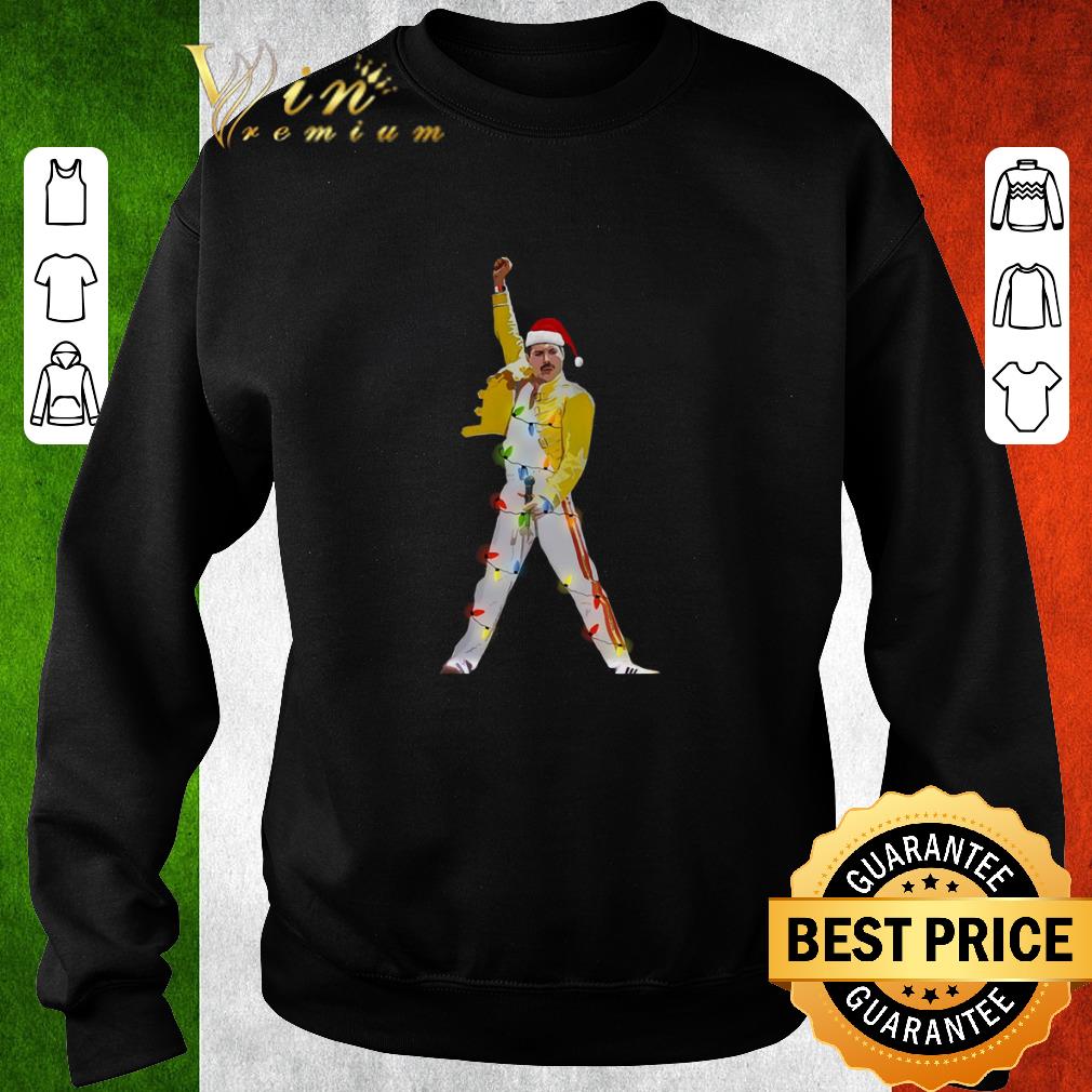Original Freddie Mercury Christmas lights shirt