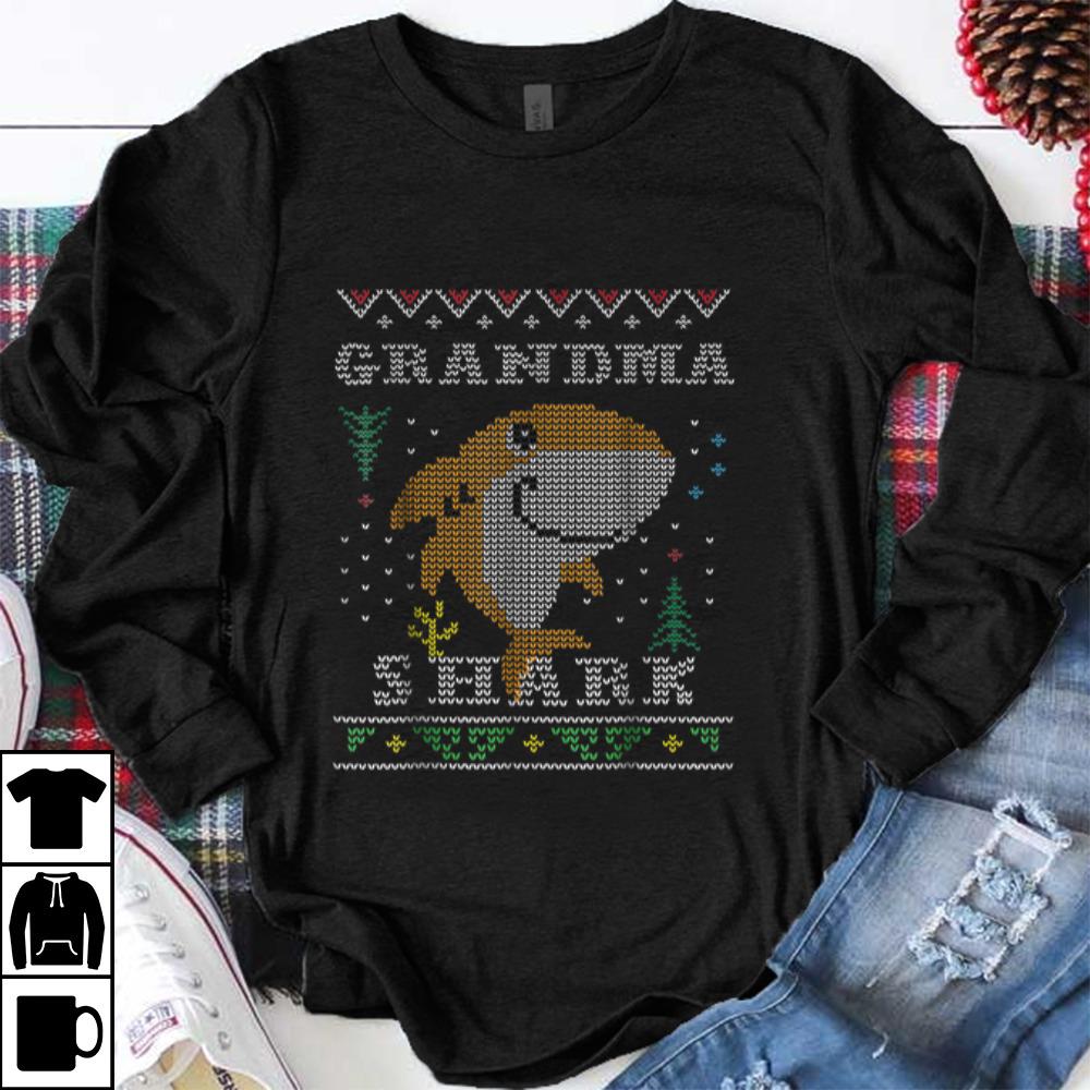 Original Grandma Shark Ugly Sweater Christmas Santa Mom Women shirt
