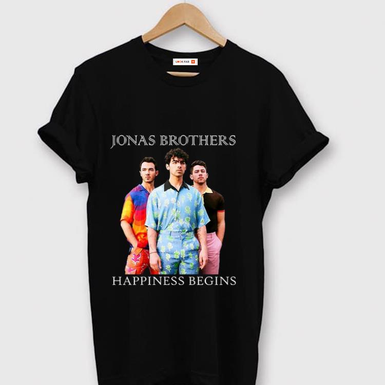 Original Jonas Brothers Tour Happiness Begins 2019 shirt
