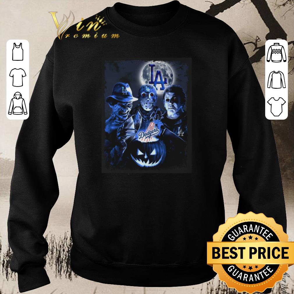 Original Los Angeles Dodgers Horror film characters shirt sweater
