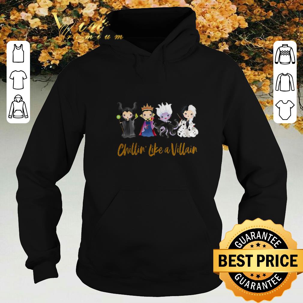 Original Maleficent Chillin' Like A Villain Disney Halloween shirt sweater