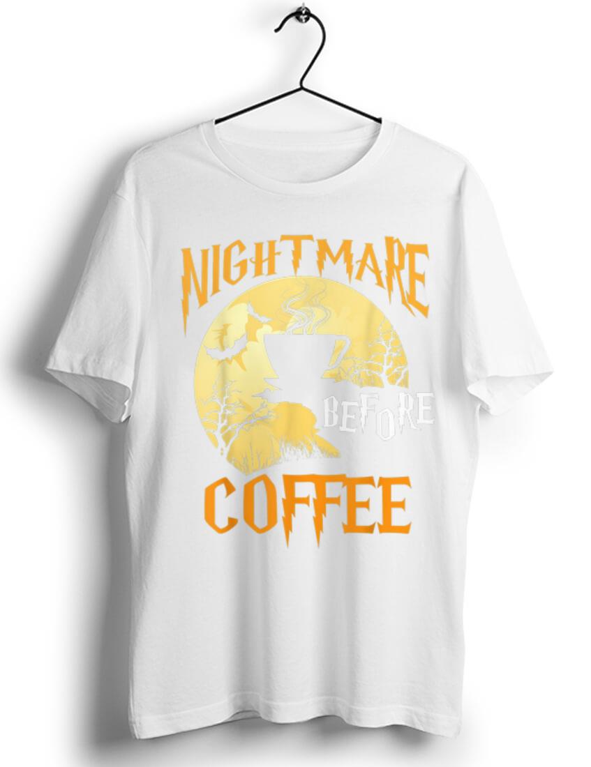 Original Nightmare Before Coffee Moon Halloween shirt