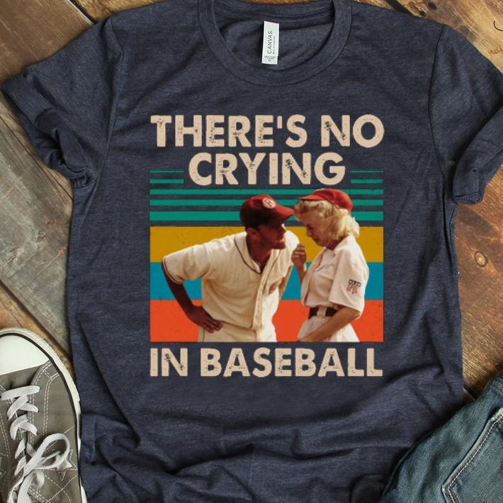 Original Vintage There's No Crying In Baseball Tom Hanks shirt