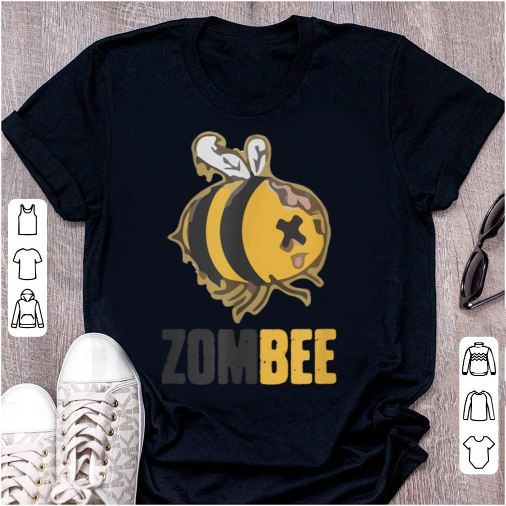 Original ZomBee Funny Zombie Bee Halloween Lazy Costume Humor shirt
