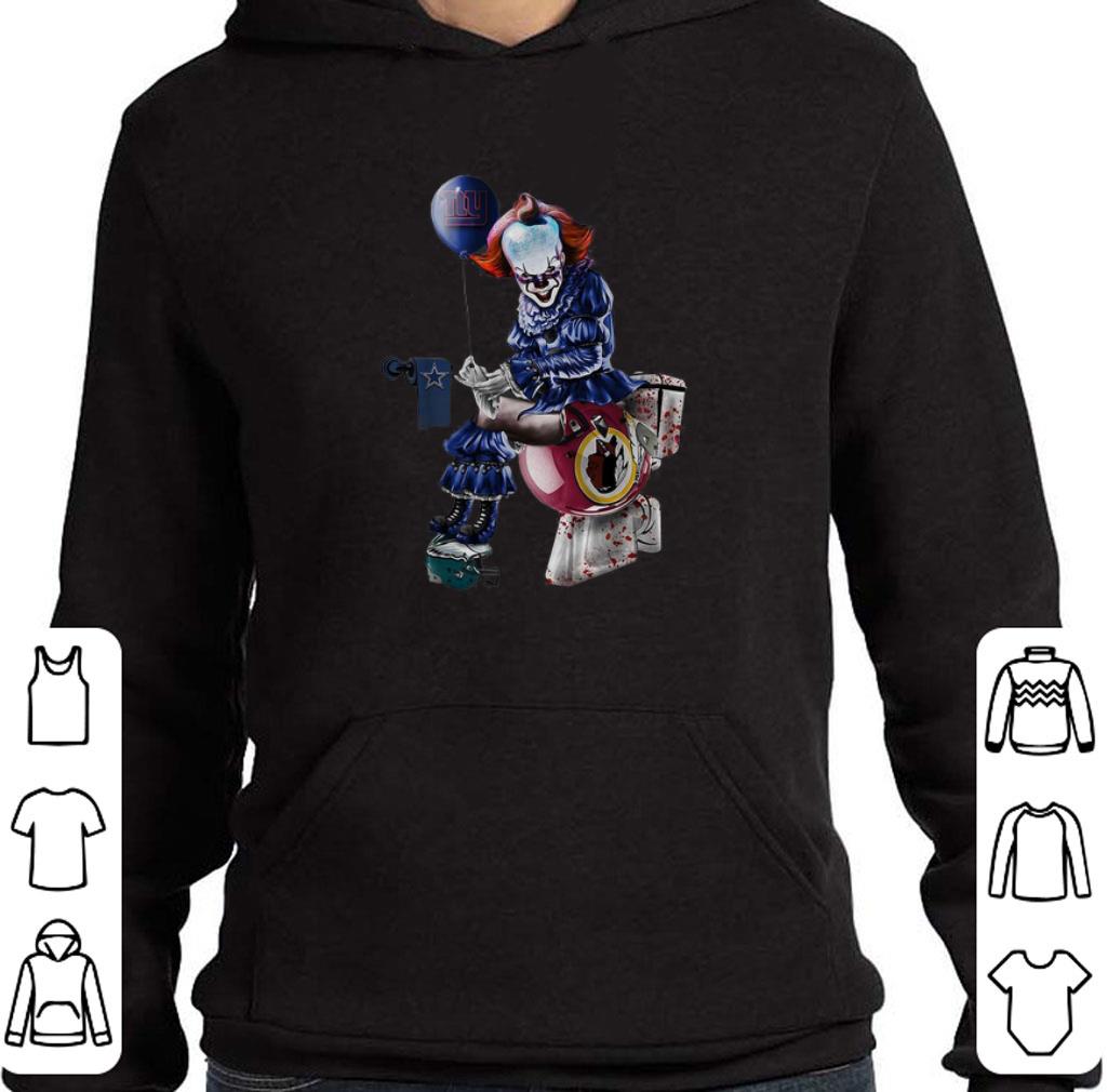 Pennywise New York Giants Dallas Cowboys Redskins Toilet shirt