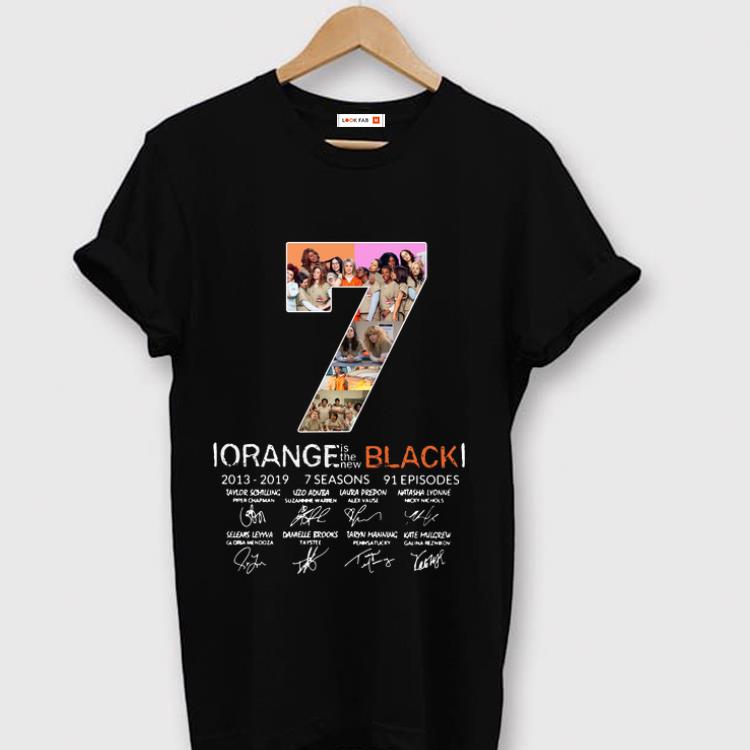 Premium 7th Season Orange Is The New Black 2013-2019 signatures shirt