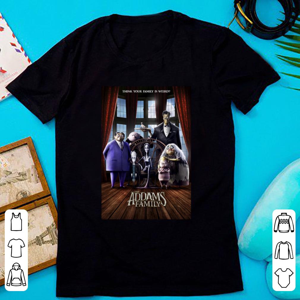 Premium Addams Family Group Shot Portrait Movie shirt