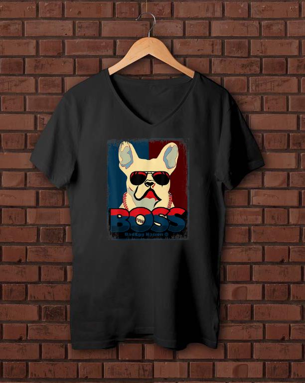 Premium Boss french bulldog shirts