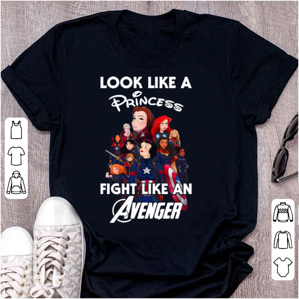 Premium Disney Princess Look Like A Princess Fight Like An Avenger shirt