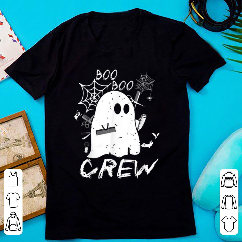Premium Halloween Costume Boo Boo Crew Hairstylist Tools Ghost Gift shirt