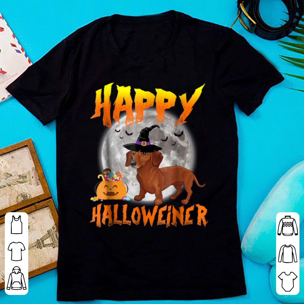 Premium Happy Halloween Halloweiner Daschund Lovers shirt