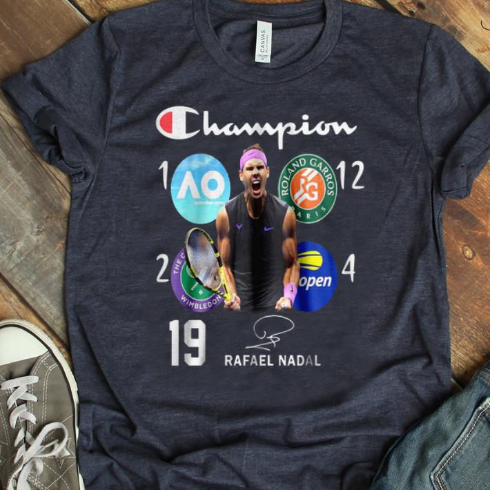 Premium Rafael Nadal - Champion 4th Us Open Signature shirt