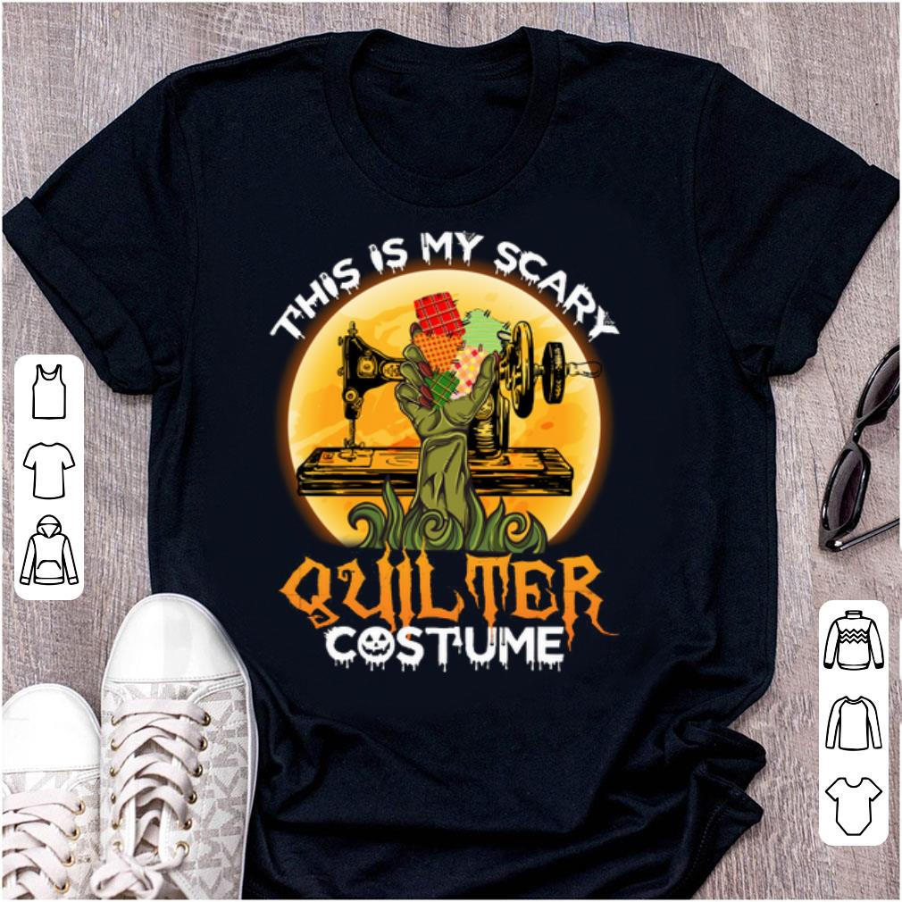 Premium This Is My Scary Quilter Halloween Quilting shirt