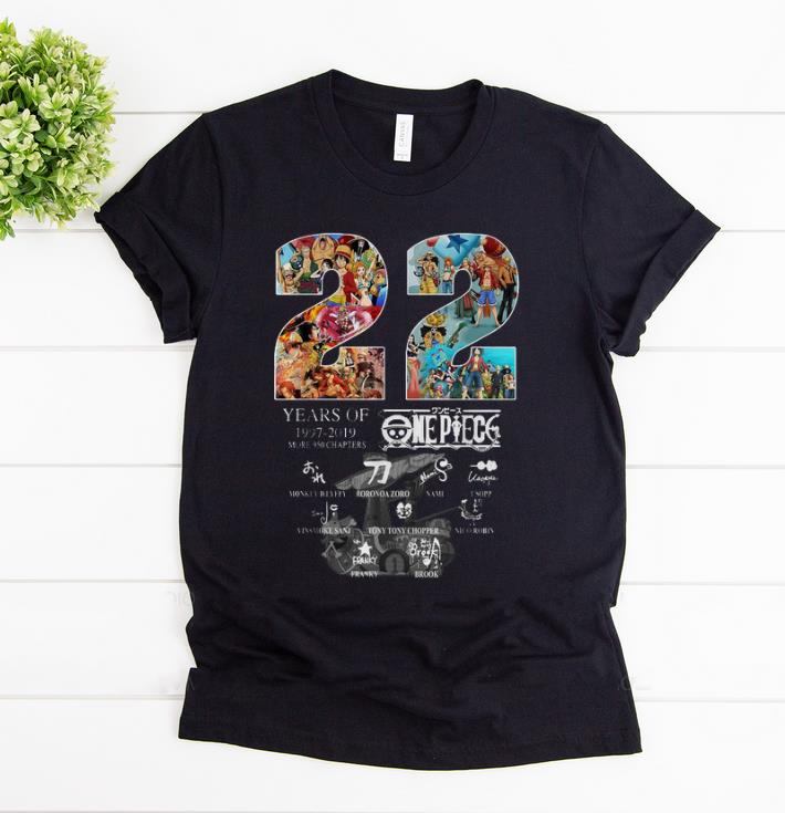 Pretty 22 Years Of One Piece 1997-2019 More 950 Chapters Signature shirt