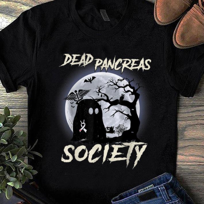 Pretty Dead Pancreas Society Halloween Diabetes Awareness shirt
