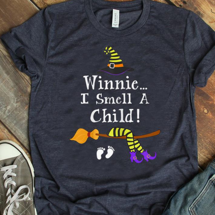 Pretty Halloween Witch I Smell A Child Pregnancy Halloween Costumes shirt