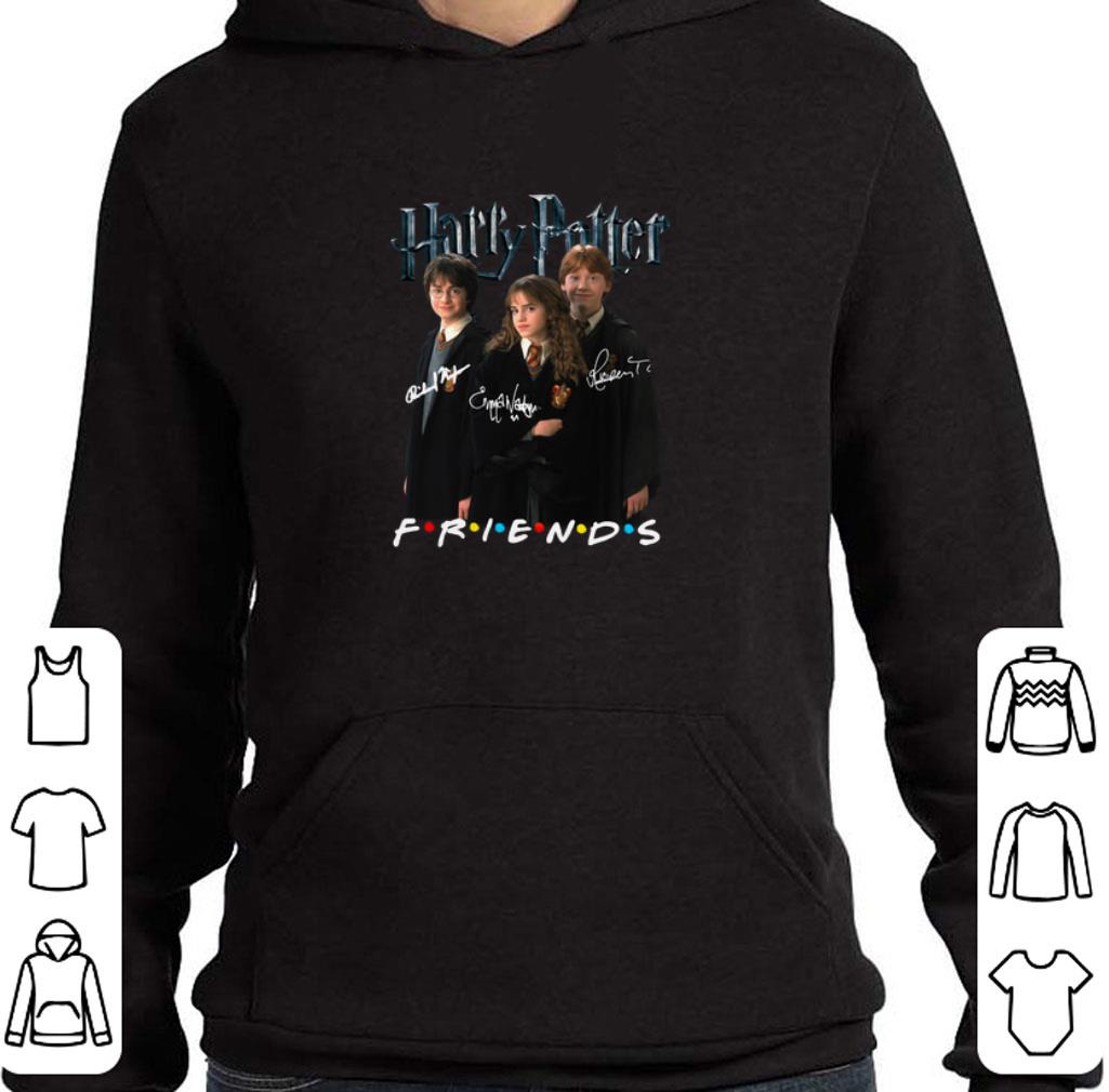 Pretty Harry Potter characters signatures Friends shirt