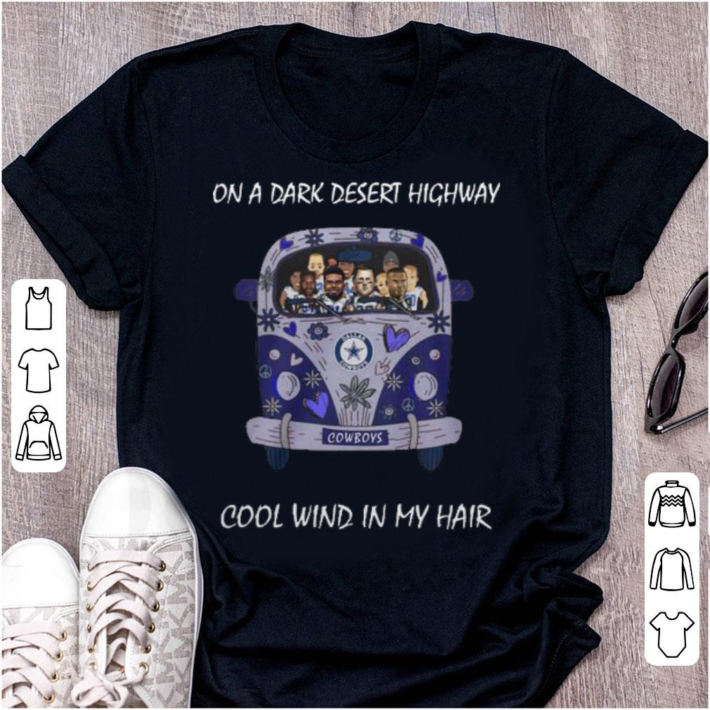 Pretty Hippie Car Cowboys On A Dark Desert Highway Cool Wind In My Hair shirt